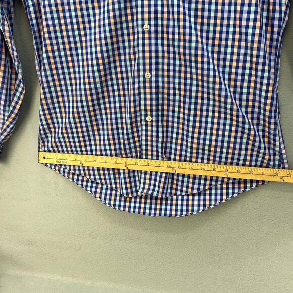 Brooks Brothers Regent The Original Polo Shirt Men's Size L Long Sleeve Plaid - Picture 6 of 10